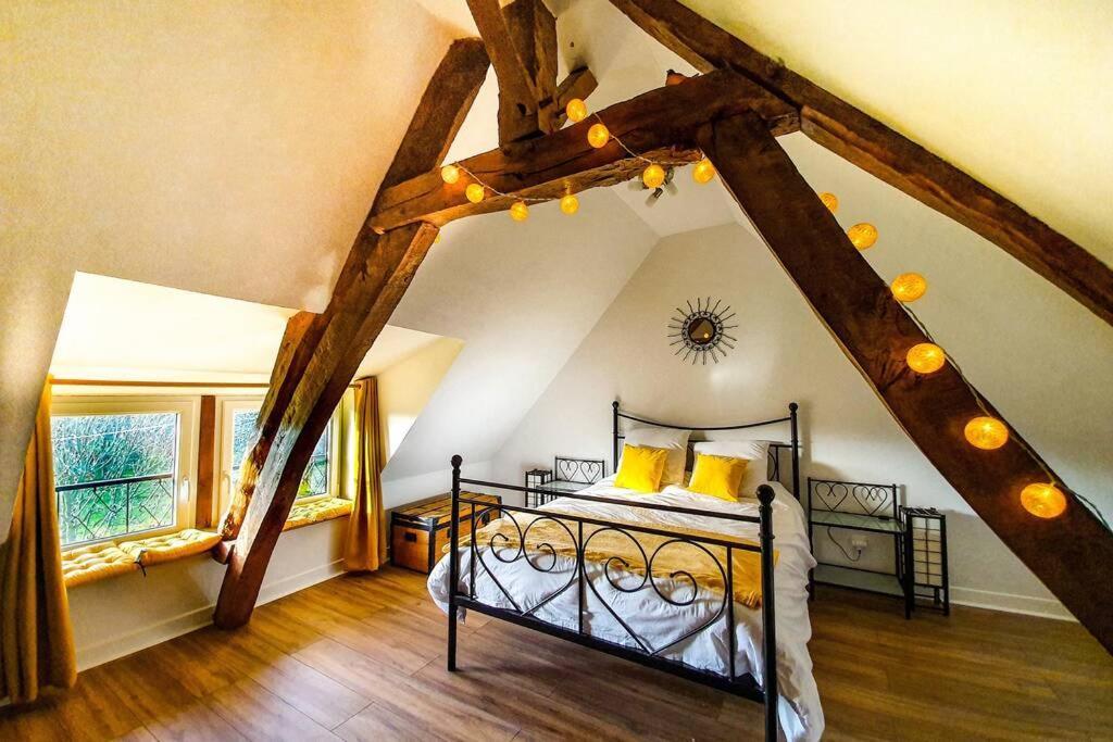 Maison Normande Au Bord De Seine, Le Verger De Pacome Anneville-Ambourville Zewnętrze zdjęcie