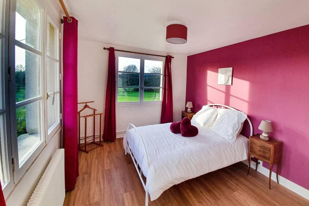 Maison Normande Au Bord De Seine, Le Verger De Pacome Anneville-Ambourville Zewnętrze zdjęcie