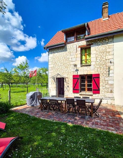 Maison Normande Au Bord De Seine, Le Verger De Pacome Anneville-Ambourville Zewnętrze zdjęcie